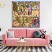Belagerung von Antioch Leinwanddruck (Insitu (Wohnzimmer))