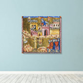 Belagerung von Antioch Leinwanddruck (Insitu (Holzboden))