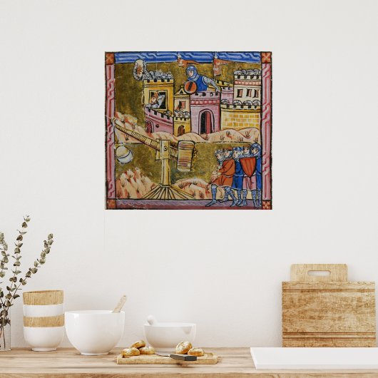 Belagerung von Antioch Poster (Küche)