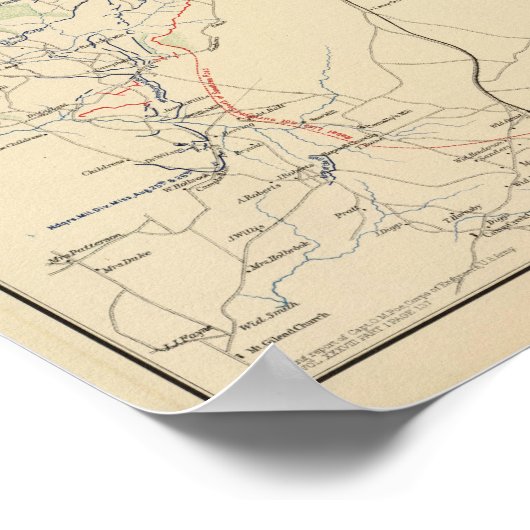 Belagerung von Atlanta Poster (Ecke)