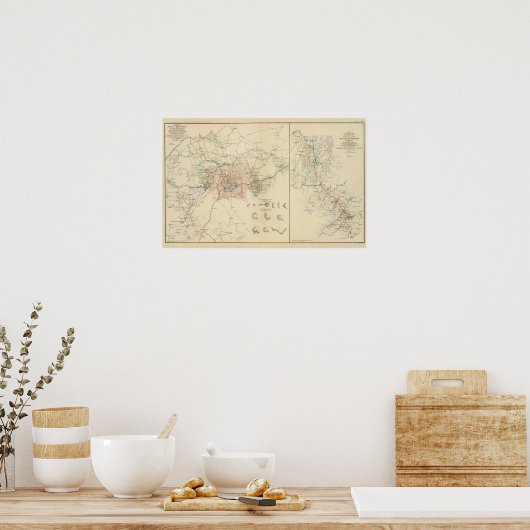 Belagerung von Atlanta Poster (Küche)