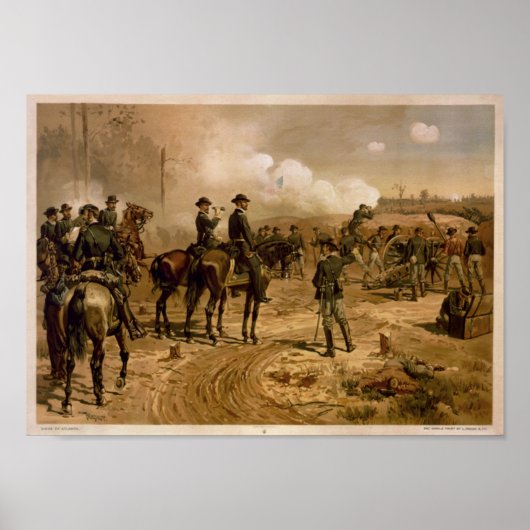 Belagerung von Atlanta Poster (Vorne)