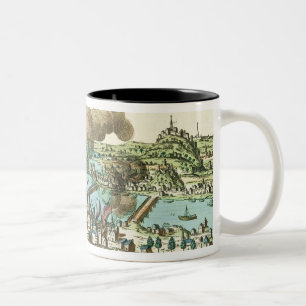 Belagerung von Lyon, im Oktober 1793 Zweifarbige Tasse
