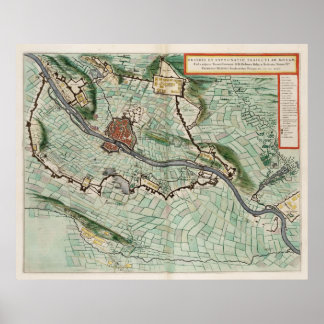 Belagerung von Maastricht Poster