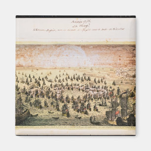Belagerung von Mahon, am 20. Mai 1756 Magnet