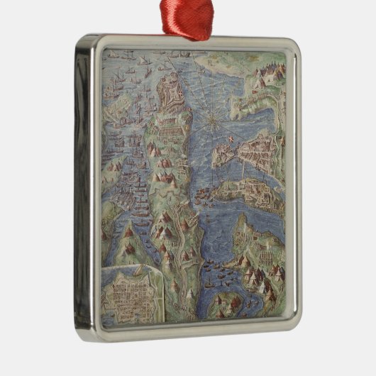 Belagerung von Malta Ornament Aus Metall (Rechts)