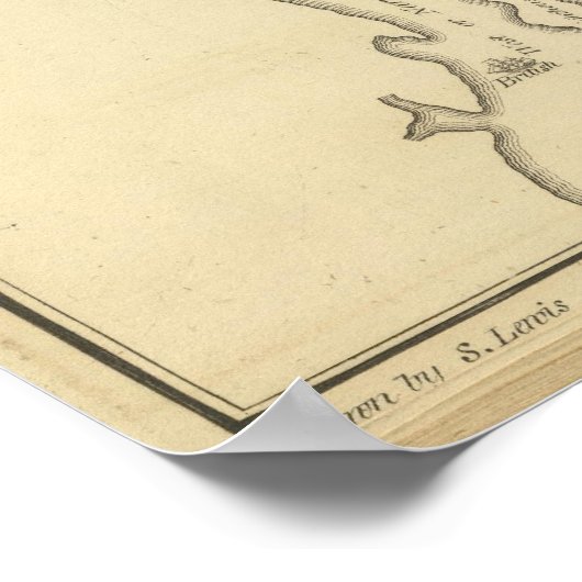 Belagerung von Newport, Rhode Island Poster (Ecke)