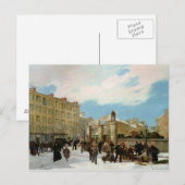 Belagerung von Paris Postkarte (Vorne/Hinten)