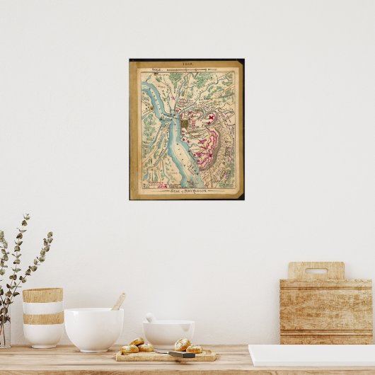 Belagerung von Port Hudson Poster (Küche)