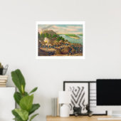 Belagerung von Vicksburg 13 15 17 Corps Gen US Gra Poster (Heimbüro)