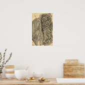 Belagerung von Vicksburg - Panorama-Karte aus dem  Poster (Küche)