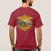 Belagerung von Vicksburg T-Shirt (Rückseite)