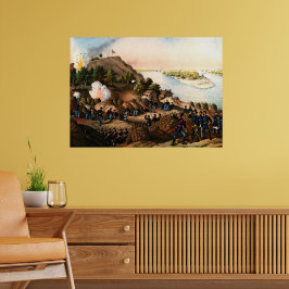 Belagerung von Vicksburg Ulysses S. Grant 1888 Poster