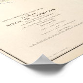 Belagerung von Yorktown Poster (Ecke)