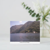 Belaggio, der See Postkarte (Stehend Vorderseite)
