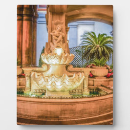 Belagio Las Vegas Nevada Fountain Resort Hotel Fotoplatte