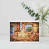 Belagio Las Vegas Nevada Fountain Resort Hotel Postkarte (Stehend Vorderseite)