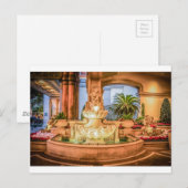 Belagio Las Vegas Nevada Fountain Resort Hotel Postkarte (Vorne/Hinten)