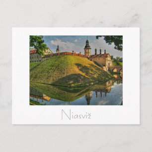 Belarus Беларусь Niasviž Nesvizh Schloss Postkarte