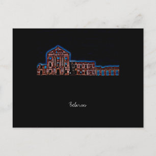 Belarus Беларусь Schloss Ruzhany  Postkarte