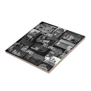 Belarus Б е л а р с у ь Minsk Grodno Brest Poster Fliese