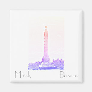 Belarus Б л а е с р у ь Minsk Magnet