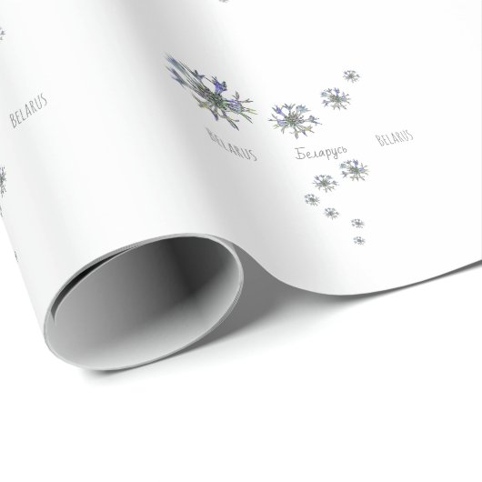 Belarus Б л а е с р у Geschenkpapier (Rolleneckpunkt)