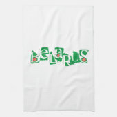 Belarus Б л а е с р у Geschirrtuch (Vertikal)