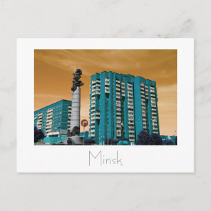 Belarus Б л а е с р у MinskьМінскМ Postkarte