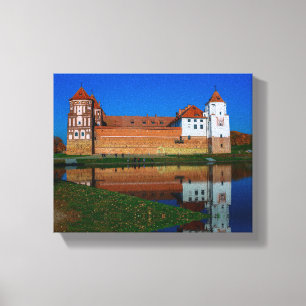 Belarus Б л а е с р Mir у , , als je nach  Leinwanddruck