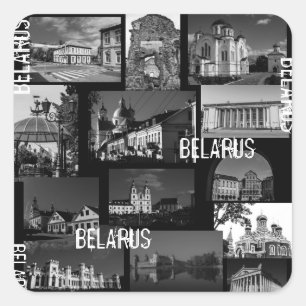 Belarus Б л а р е с у Minsk Grodno Brest Sticker