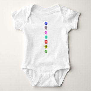 Belarus Б л а р с е belarussisches Folkepattern, d Baby Strampler
