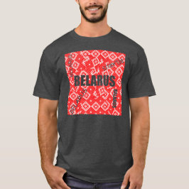 Belarus Б л а р с nationalen Folklore-T - Shirt