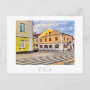 Belarus Б л а р у с е ь PinskПінс Postkarte