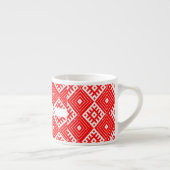 Belarus Б л а у с е Folk Pattern Espresso Tasse Cu (Rechts)