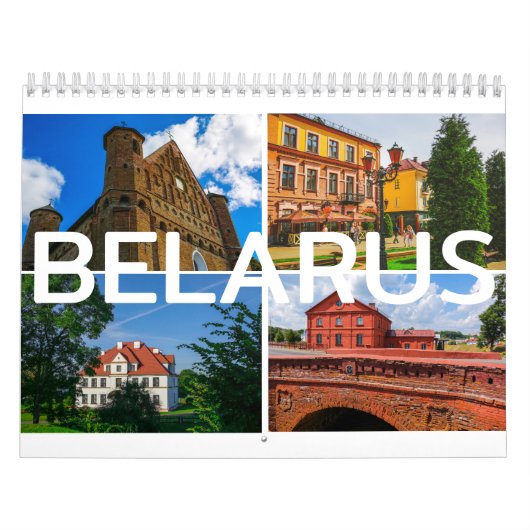 Belarus Architektur Landschaft Minsk Brest Kalender (Titelbild)