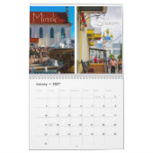 Belarus Architektur Landschaft Minsk Brest Kalender (Jan 2027)