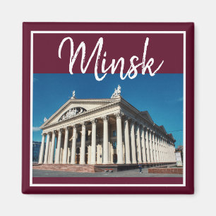 Belarus Architektur Minsk City View Magnet