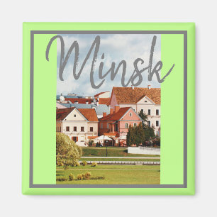 Belarus Architektur Minsk City View Magnet