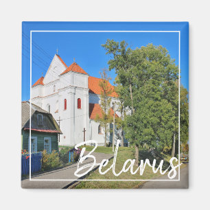 Belarus Architektur Navahrudak Stadtbild Magnet