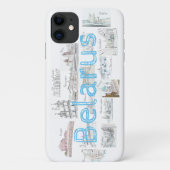 Belarus Architektur Städte Collage iPhone 11 Fall Case-Mate iPhone Hülle (Rückseite)