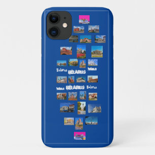 Belarus Architektur Städte Collage iPhone 11 Fall Case-Mate iPhone Hülle