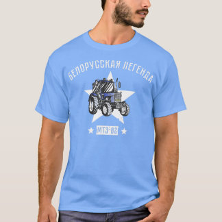 Belarus Bauer Traktor Bauern Tractor T-Shirt