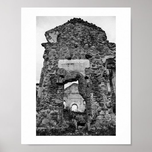 Belarus Begoml Biahoml Architecture Poster (Vorne)