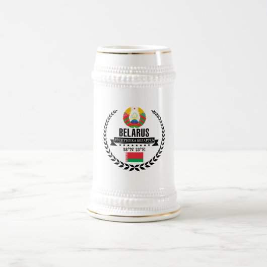 Belarus Bierglas (Mittel)