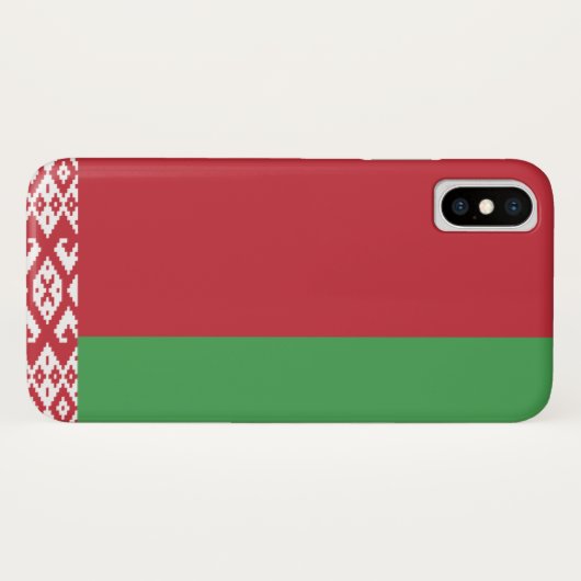 Belarus Case-Mate iPhone Hülle (Rückseite (Horizontal))