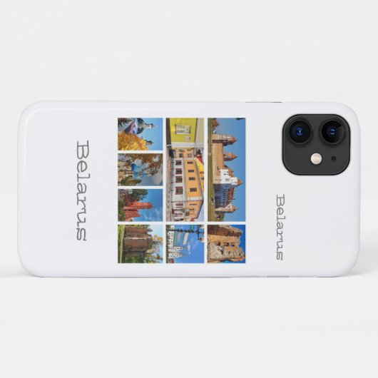 Belarus Collage Architecture Cities iPhone 11 Fall Case-Mate iPhone Hülle (Rückseite (Horizontal))