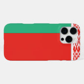 BELARUS-Flag benutzerdefinierbar iPhone Hülle (Rückseite (Horizontal))