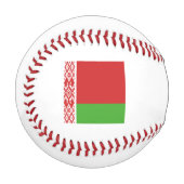 Belarus Flag Emblem Baseball (Vorderseite Links)