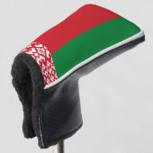 Belarus flag golf headcover (3/4 Vorderseite)